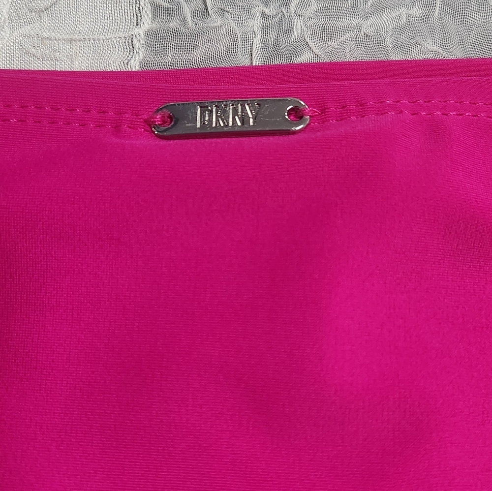 DKNY Fuchsia Tankini Bathing Suit - Picture 4 of 11